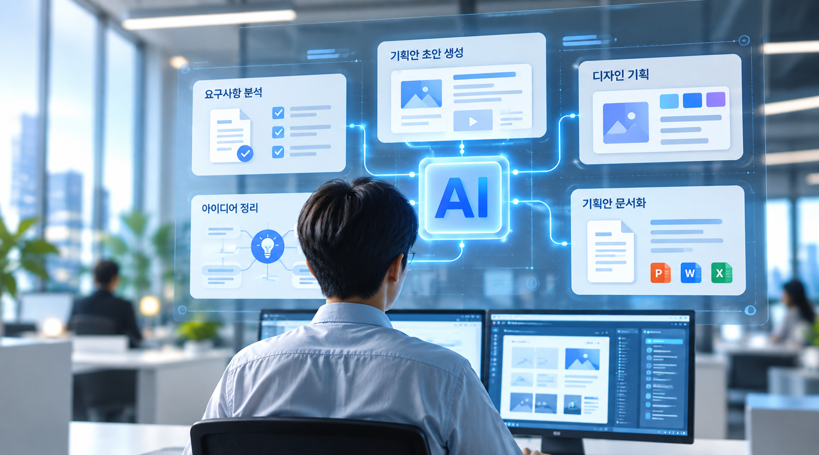 작업 요청을 정리하고 기획안을 만드는 AI 에이전트